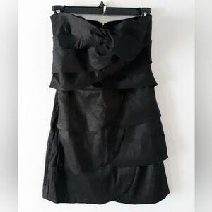 XX1 Tiered Ruffle Strapless Mini Dress